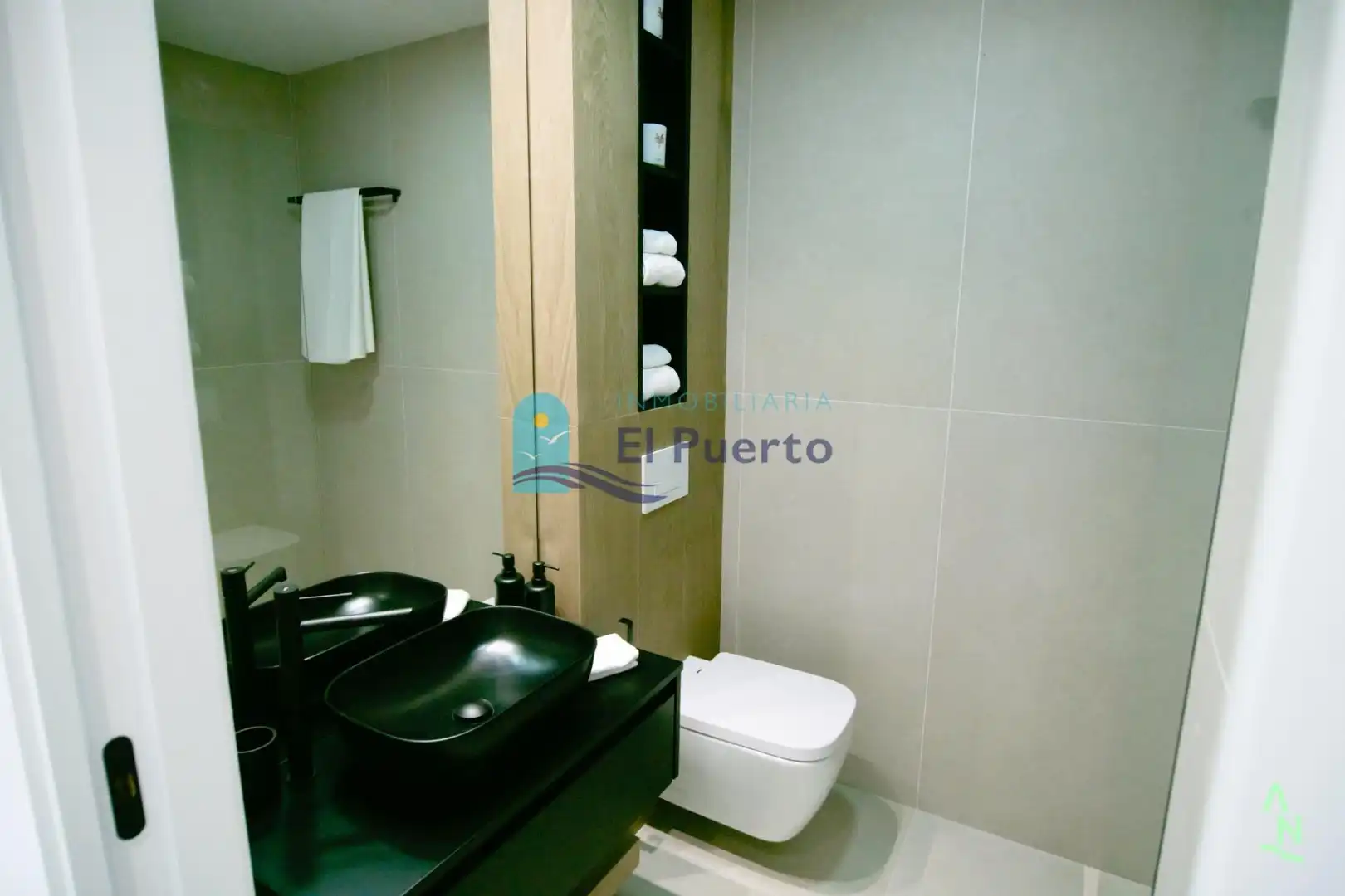 Bany de Apartament en venda en Alhama de Murcia amb Jardí privat, Terrassa i Piscina comunitària