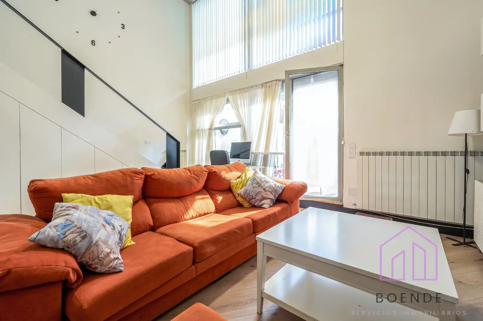 Wohnzimmer von Loft zum Verkauf in Camarma de Esteruelas mit Klimaanlage, Heizung und Terrasse