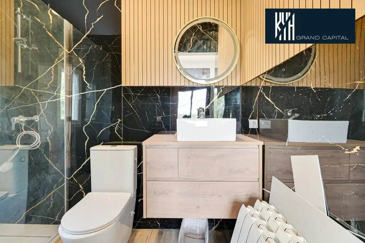 Bathroom of Houses for sale in Riudarenes  with Heating, Private garden and Storage room