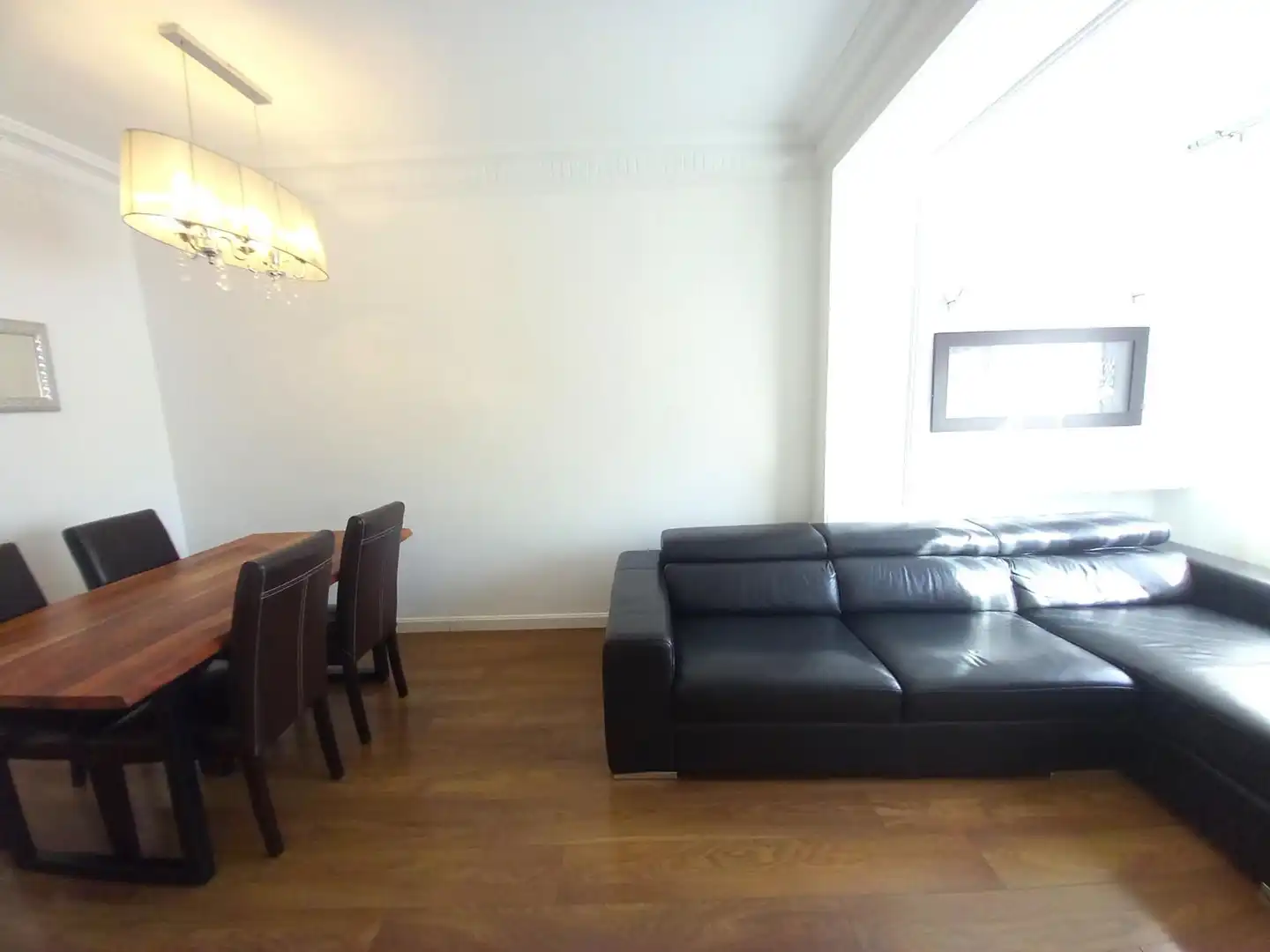 Wohnzimmer von Wohnung zur Miete in Barcelona mit Klimaanlage, Heizung und Parkett