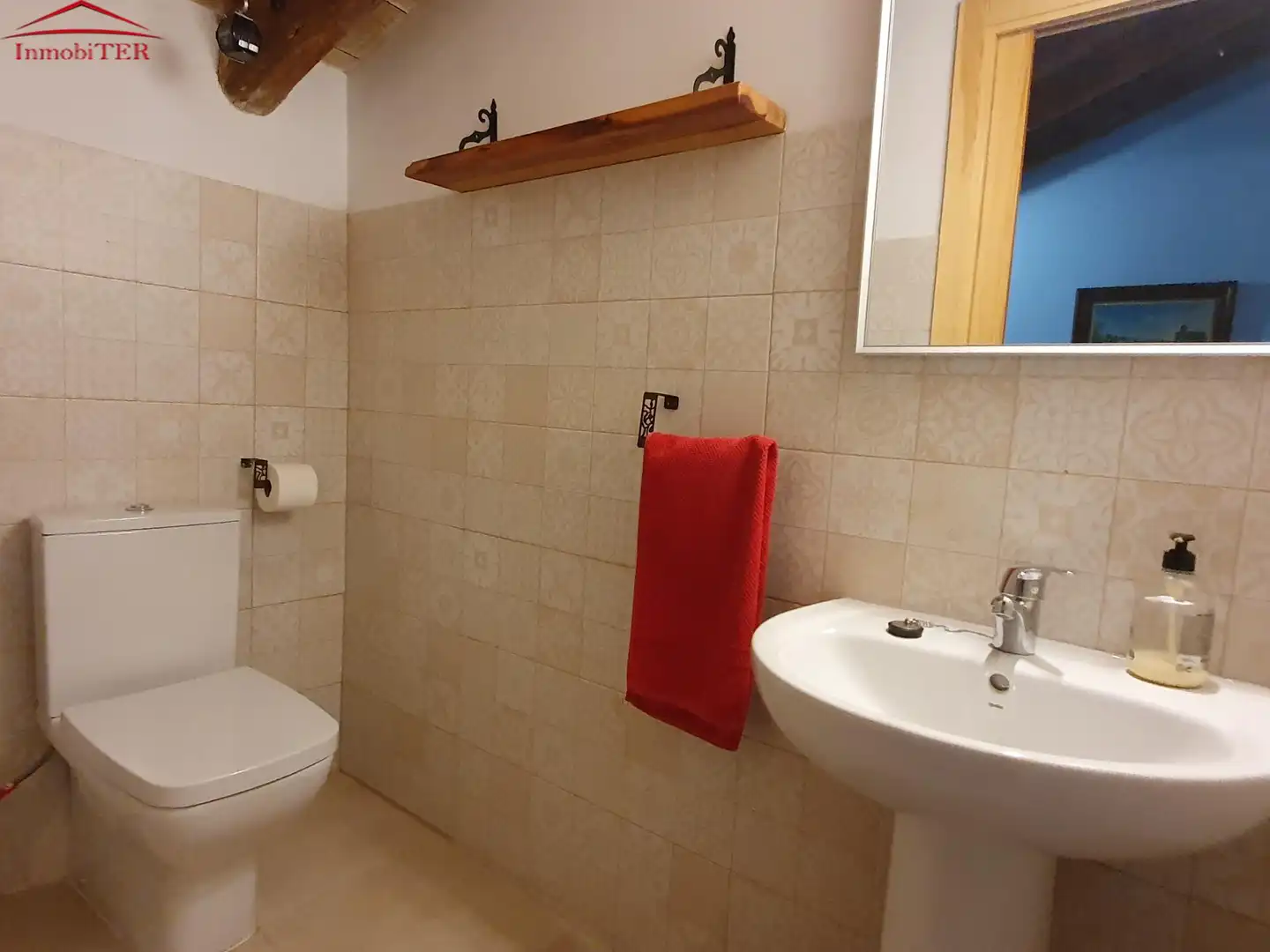 Baño de Casa o chalet en venta en Rubiales con Calefacción, Jardín privado y Trastero