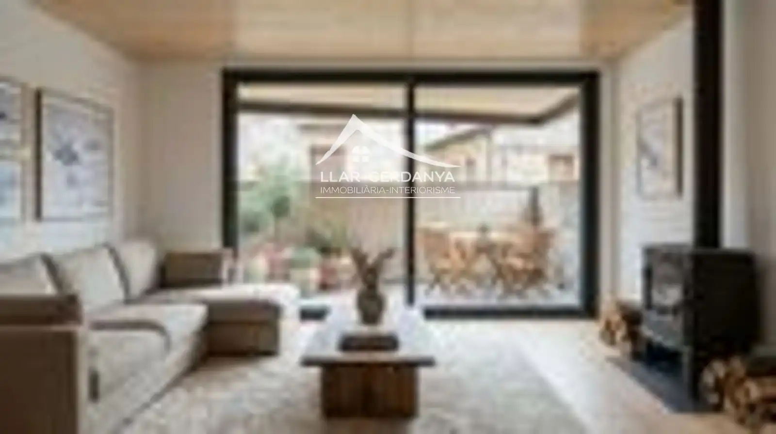 Jardín de Dúplex en venta en Bellver de Cerdanya