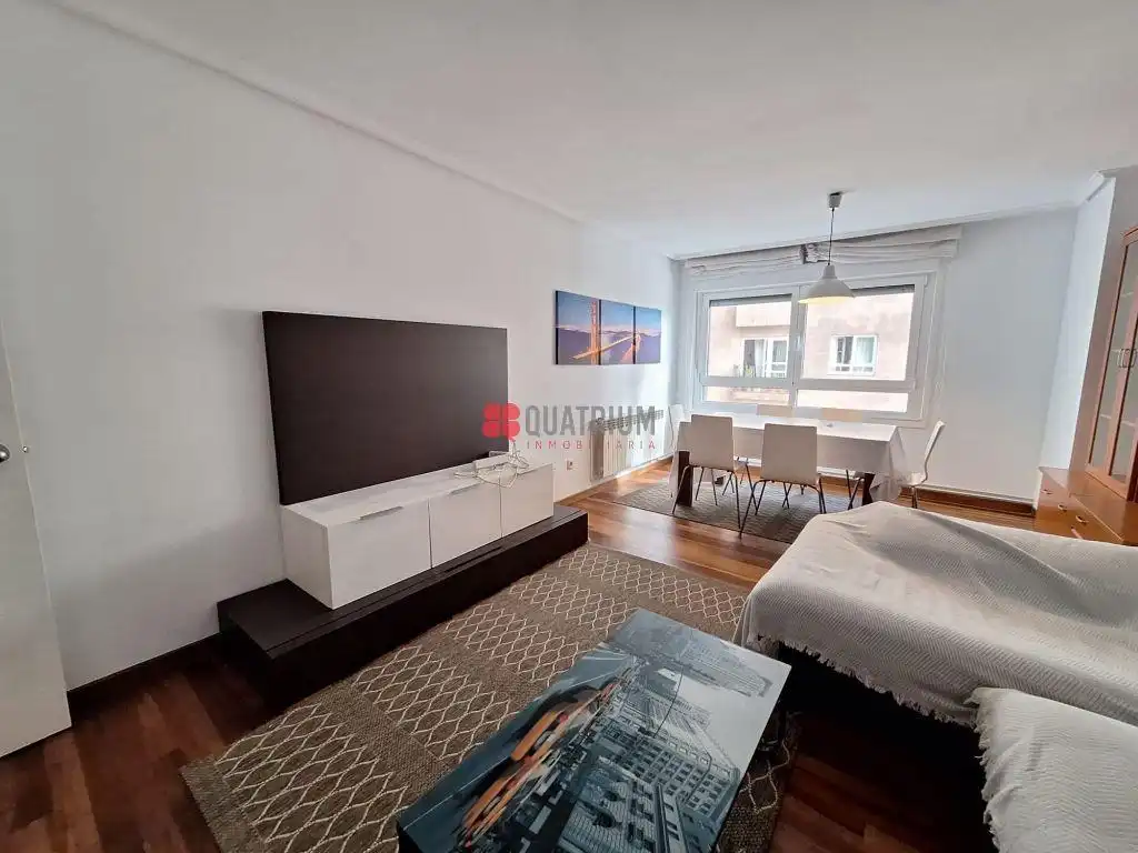Sala de estar de Piso de alquiler en Santiago de Compostela  con Amueblado