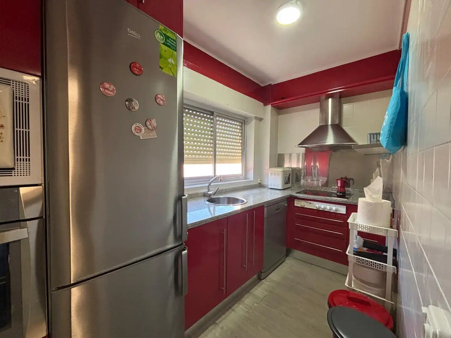 Kitchen of Flat for sale in Cáceres  with Air Conditioner, Terrace and Furnished