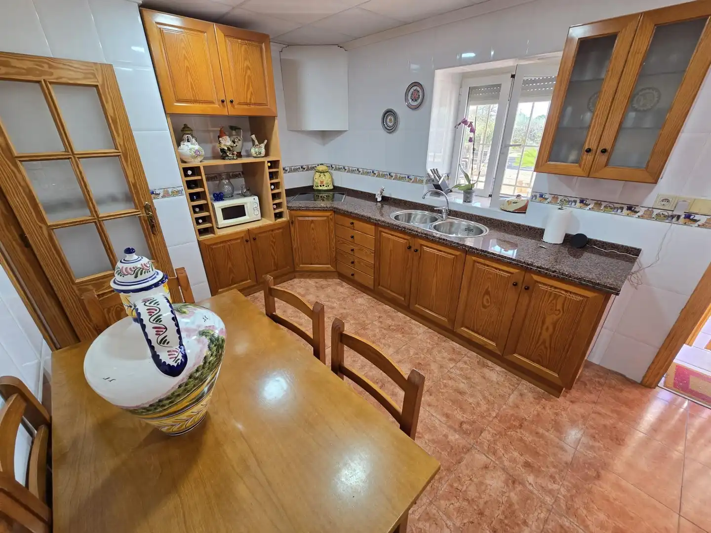 Kitchen of Houses for sale in San Vicente del Raspeig / Sant Vicent del Raspeig  with Air Conditioner, Private garden and Terrace