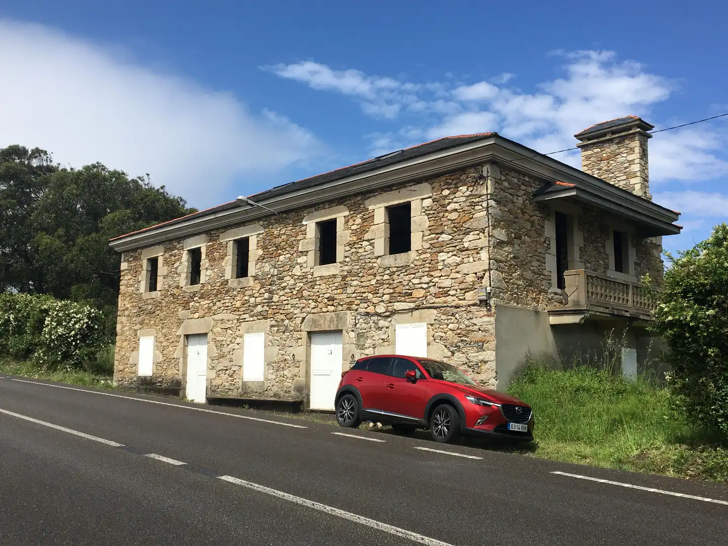 Vista exterior de Casa o chalet en venta en O Vicedo 