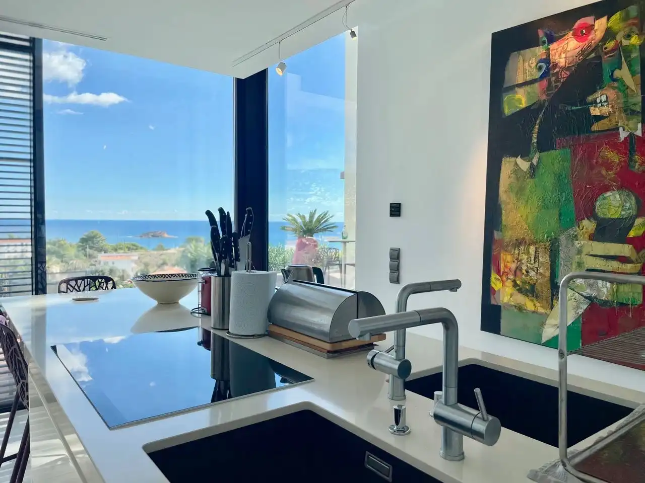 Cocina de Casa o chalet en venta en Benidorm con Piscina