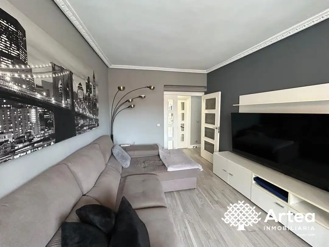 Sala de estar de Piso en venta en Bilbao 