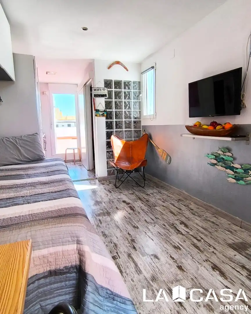 Sala de estar de Piso en venta en Sevilla con Terraza