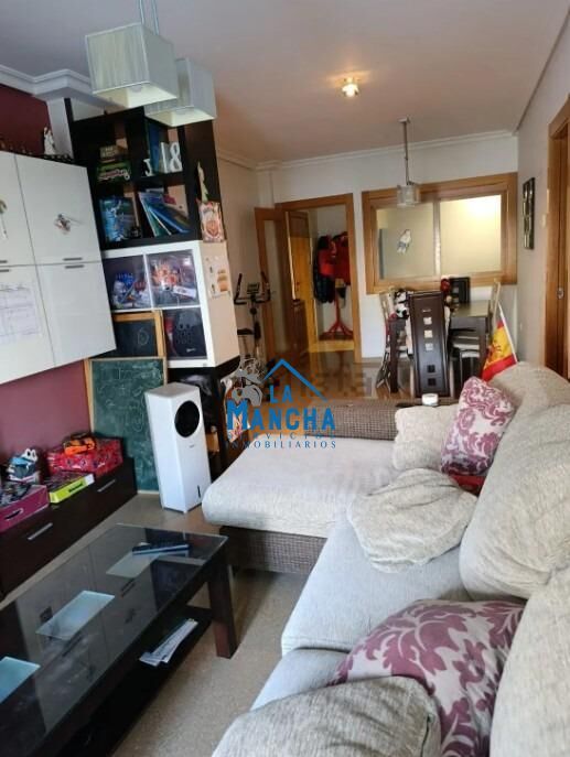 Living room of Flat for sale in  Albacete Capital  with Heating, Storage room and Balcony