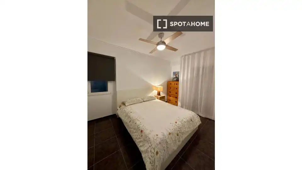 Bedroom of Flat for rent in Cullera  with Air Conditioner, Heating and Furnished