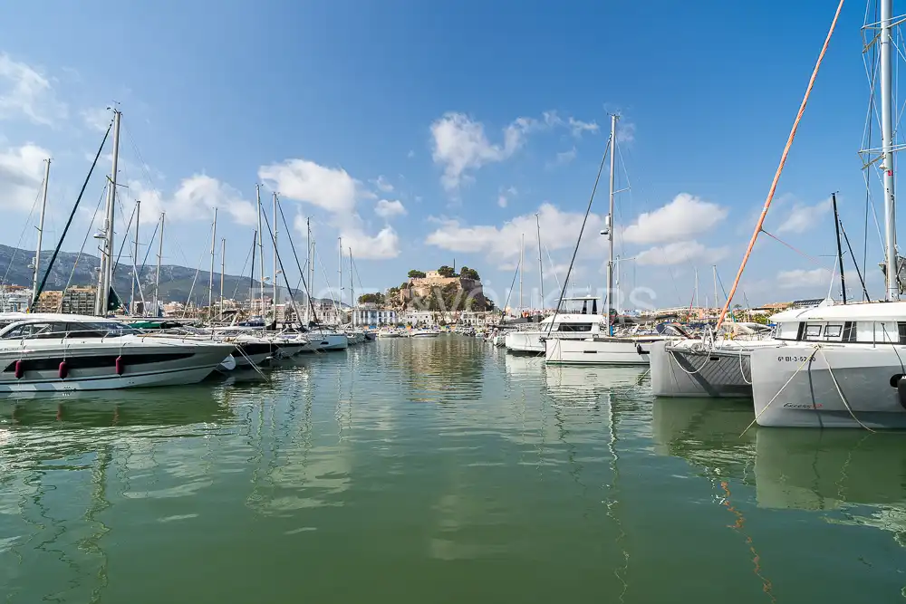 Vista exterior de Casa o chalet en venta en Dénia con Aire acondicionado, Calefacción y Jardín privado