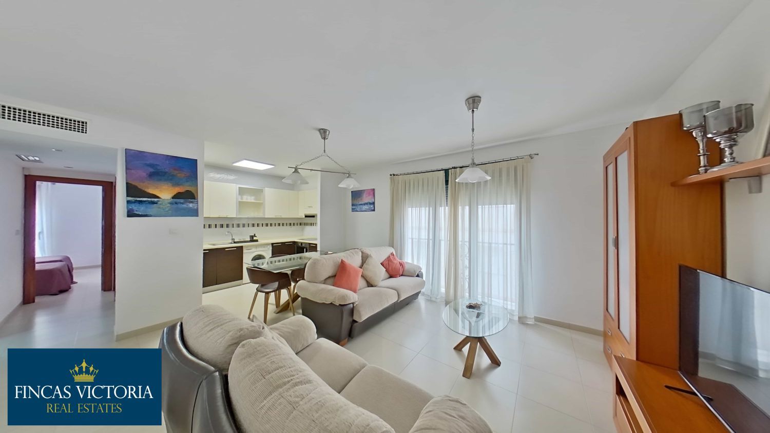 Living room of Apartment for sale in Águilas  with Air Conditioner and Heating