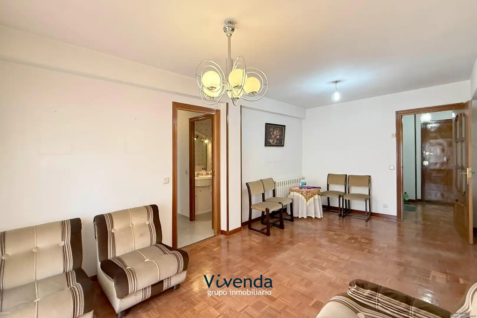 Sala de estar de Piso en venta en Móstoles con Calefacción, Parquet y Terraza
