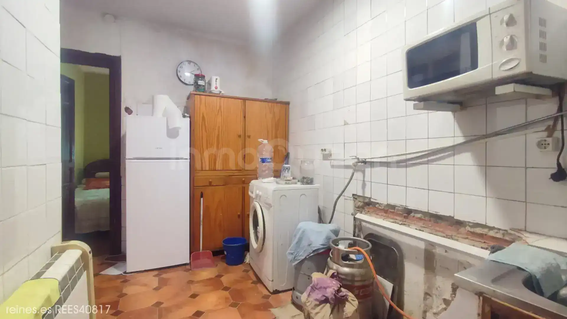 Cocina de Piso en venta en Mieres (Asturias) con Calefacción y Amueblado