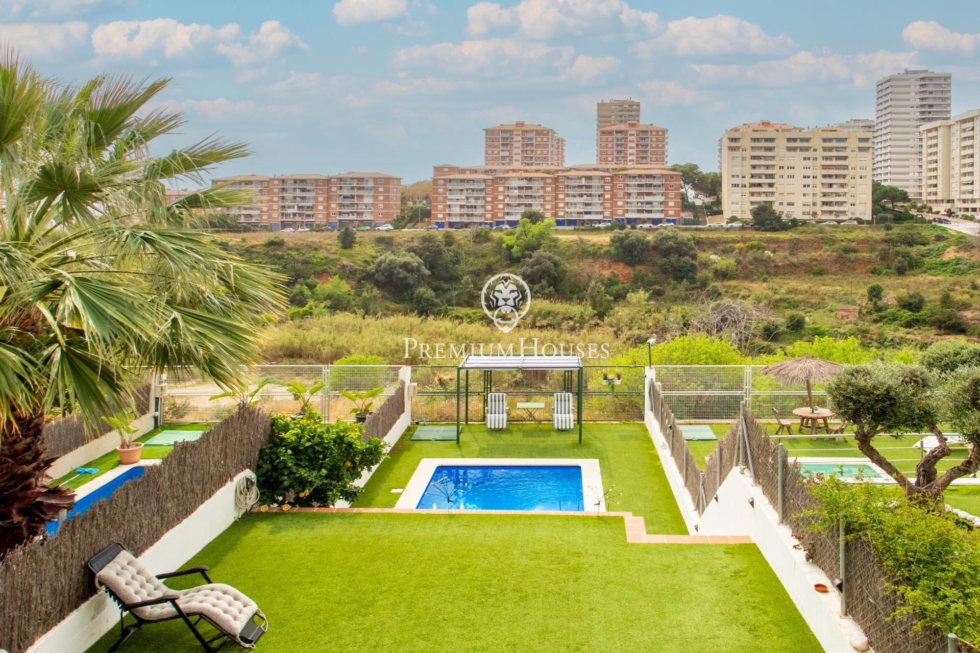 Garden of Single-family semi-detached for sale in Montgat  with Heating, Private garden and Terrace