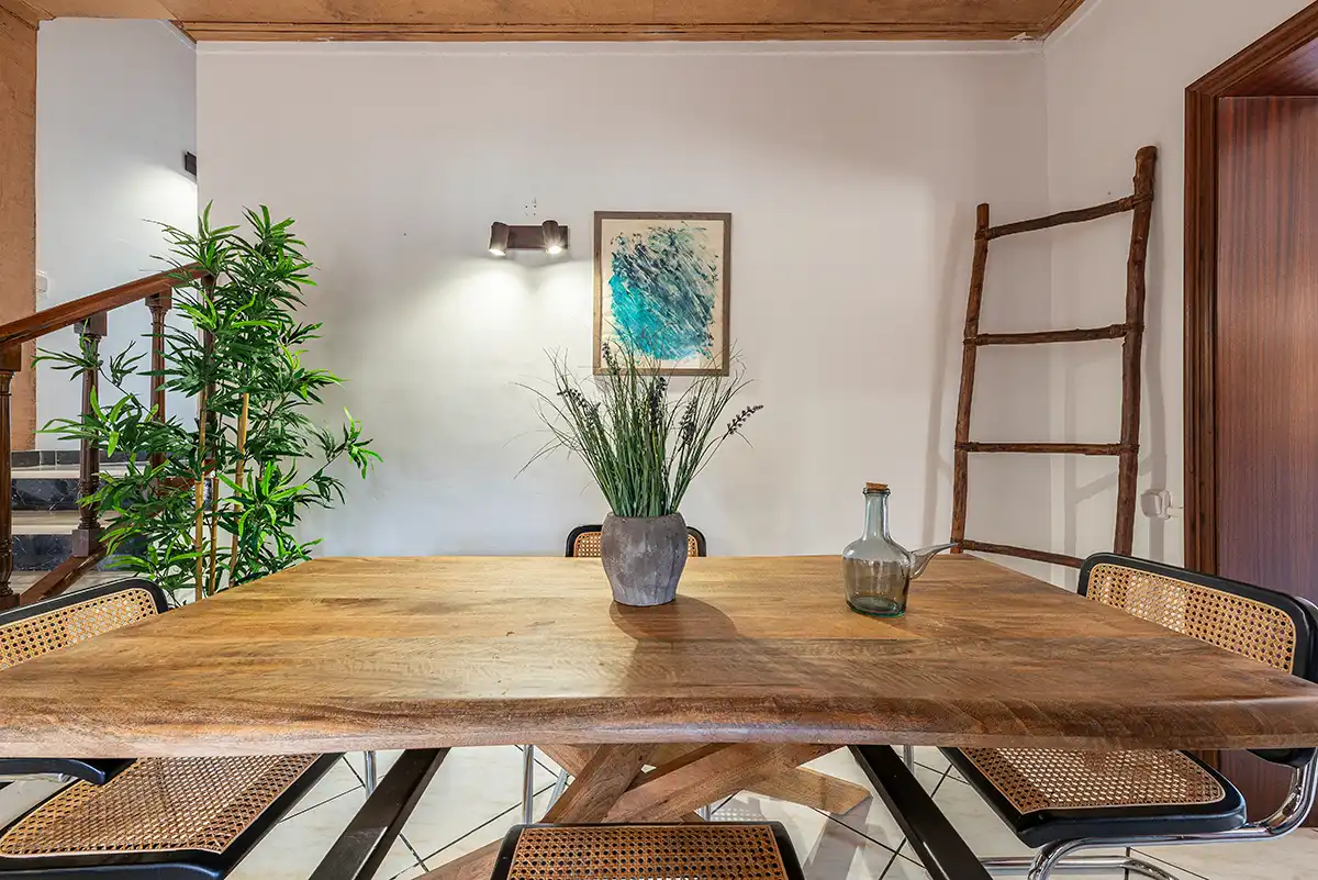 Dining room of Houses for sale in Sant Pere de Ribes  with Heating, Terrace and Swimming Pool