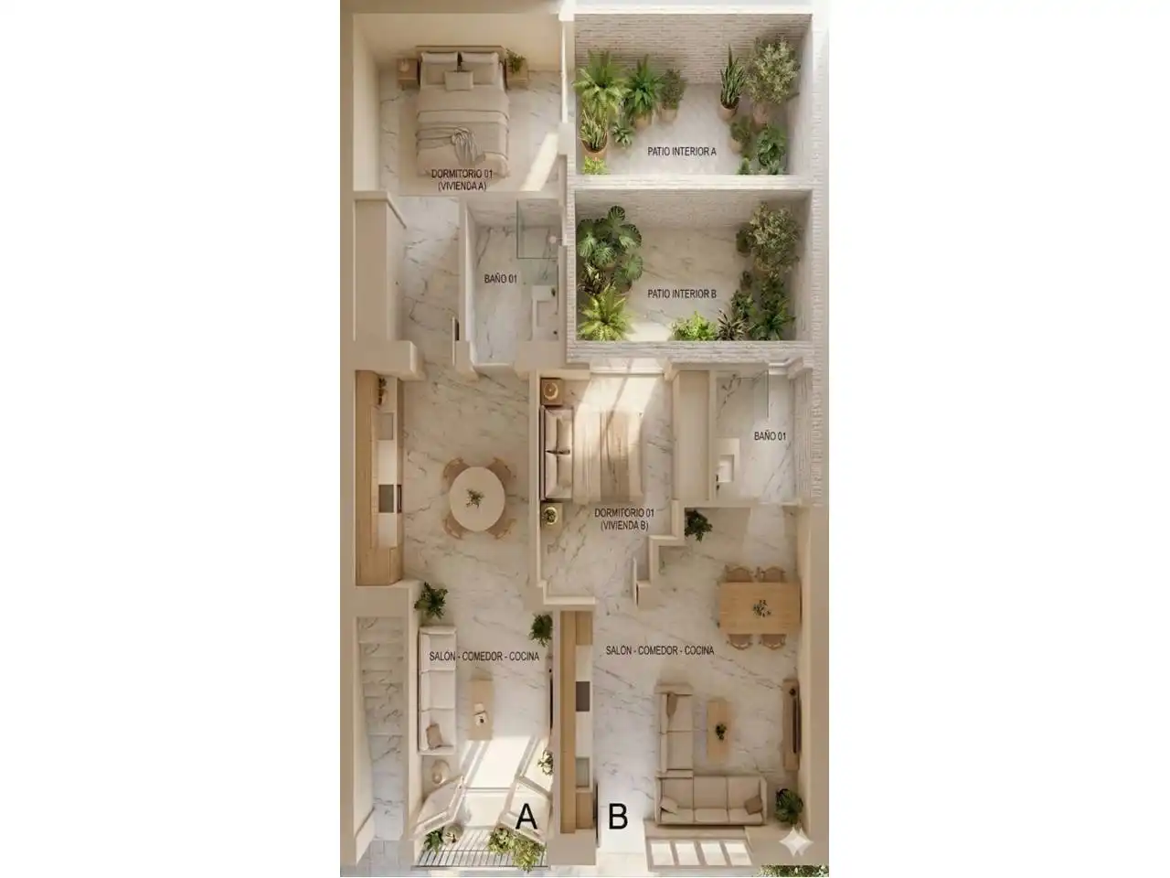 Wohnung zum Verkauf in Elda