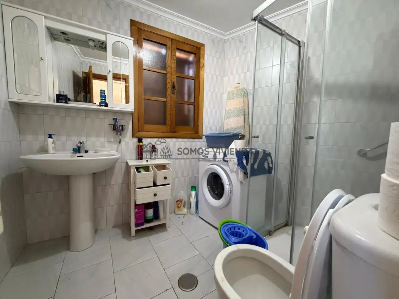 Baño de Casa o chalet en venta en Nogueira de Ramuín con Calefacción, Trastero y Amueblado