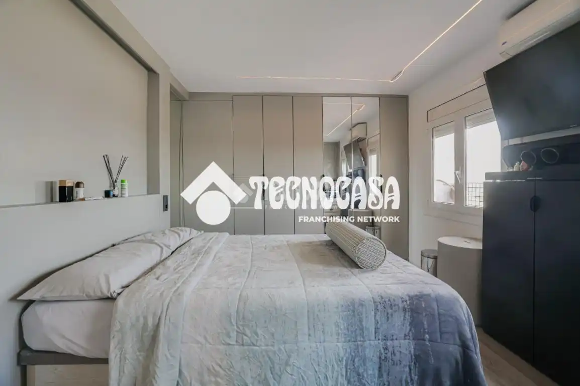 Schlafzimmer von Wohnung zum Verkauf in Badalona mit Terrasse
