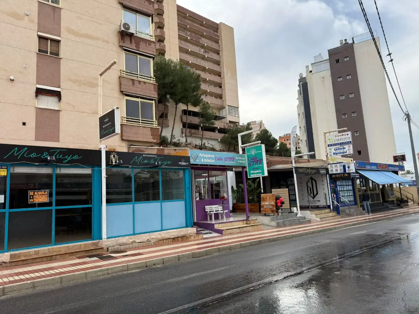 Vista exterior de Local de alquiler en Finestrat con Terraza