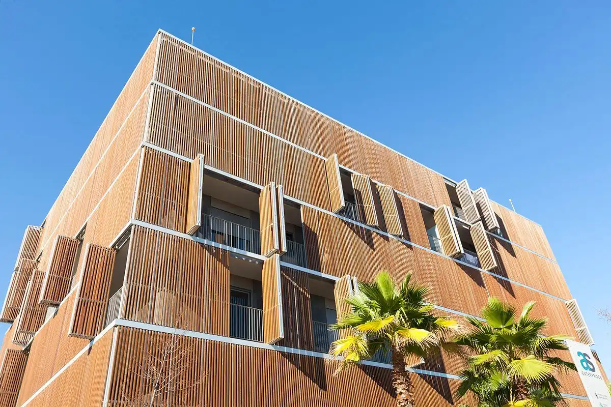 Vista exterior de Oficina de alquiler en Sabadell con Aire acondicionado y Terraza