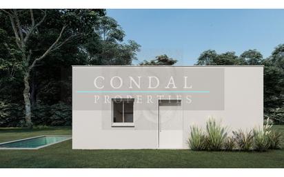 Exterior view of House or chalet for sale in Bigues i Riells  with Private garden