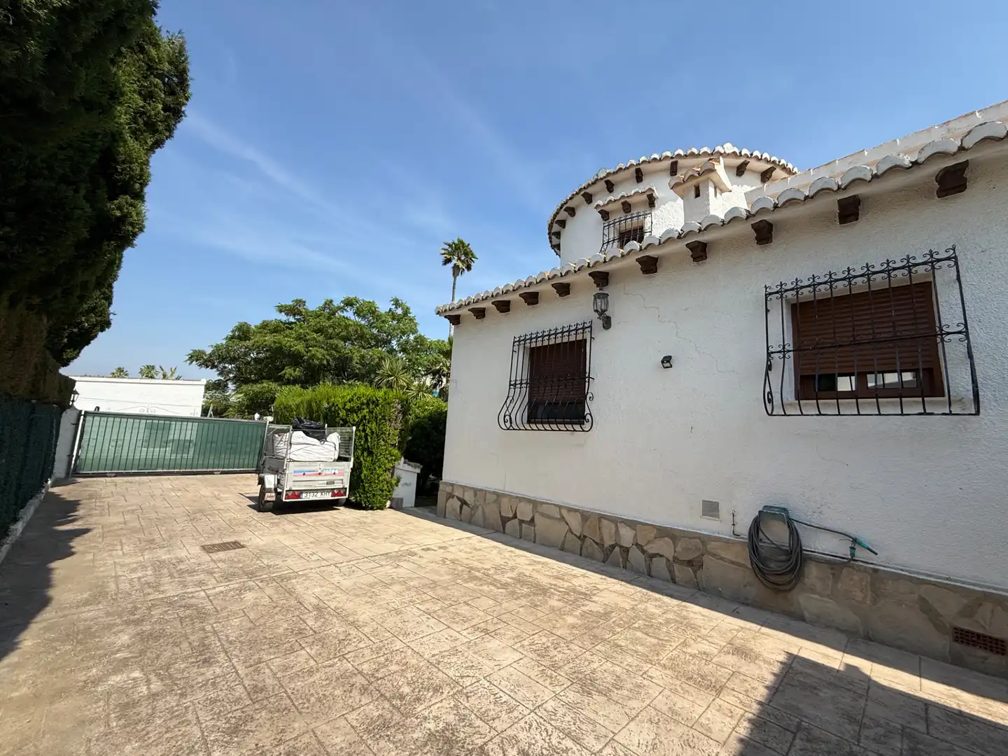 Exterior view of Houses for rent in Dénia  with Air Conditioner, Heating and Private garden