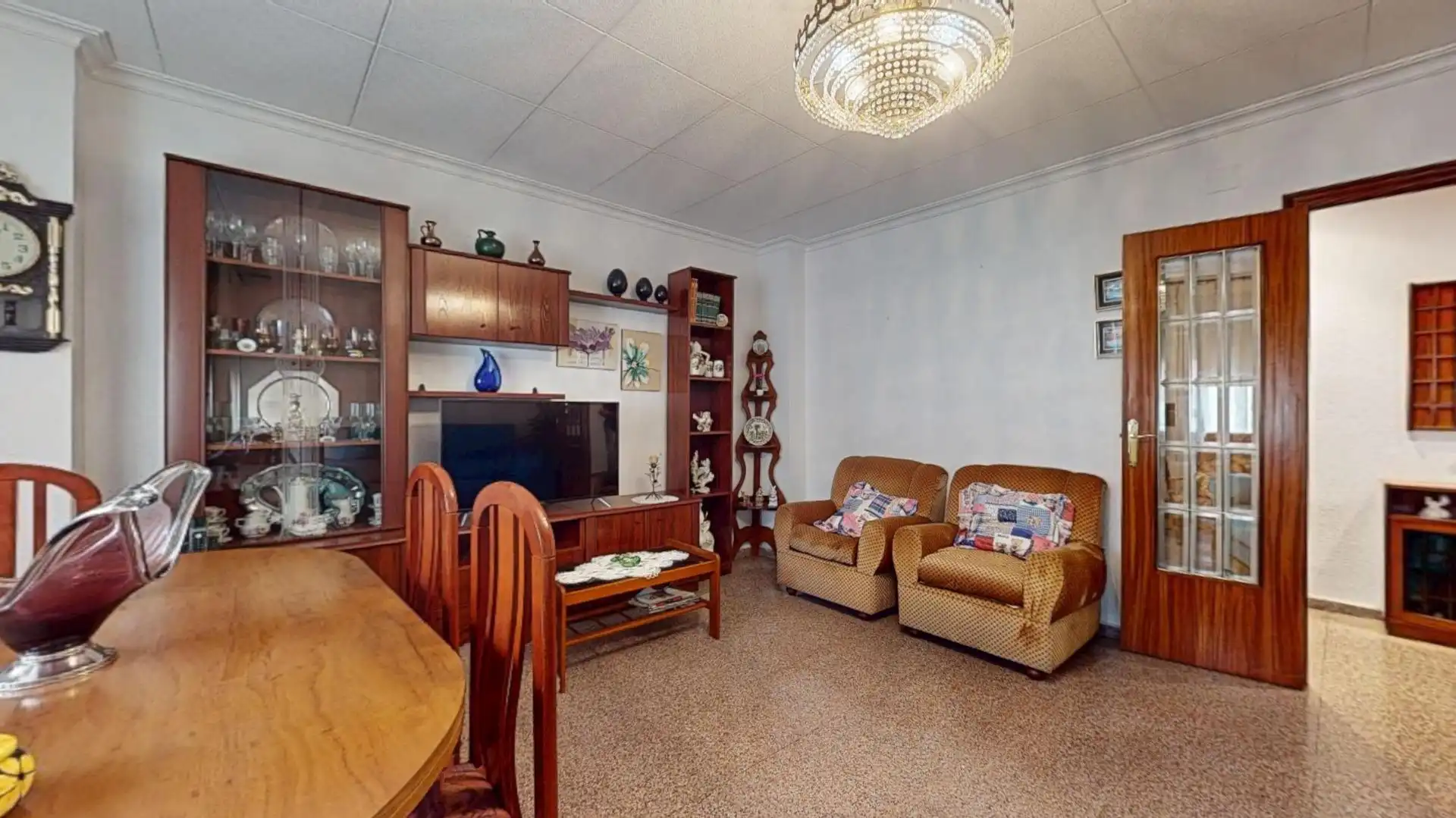 Living room of Flat for sale in Elche / Elx  with Balcony
