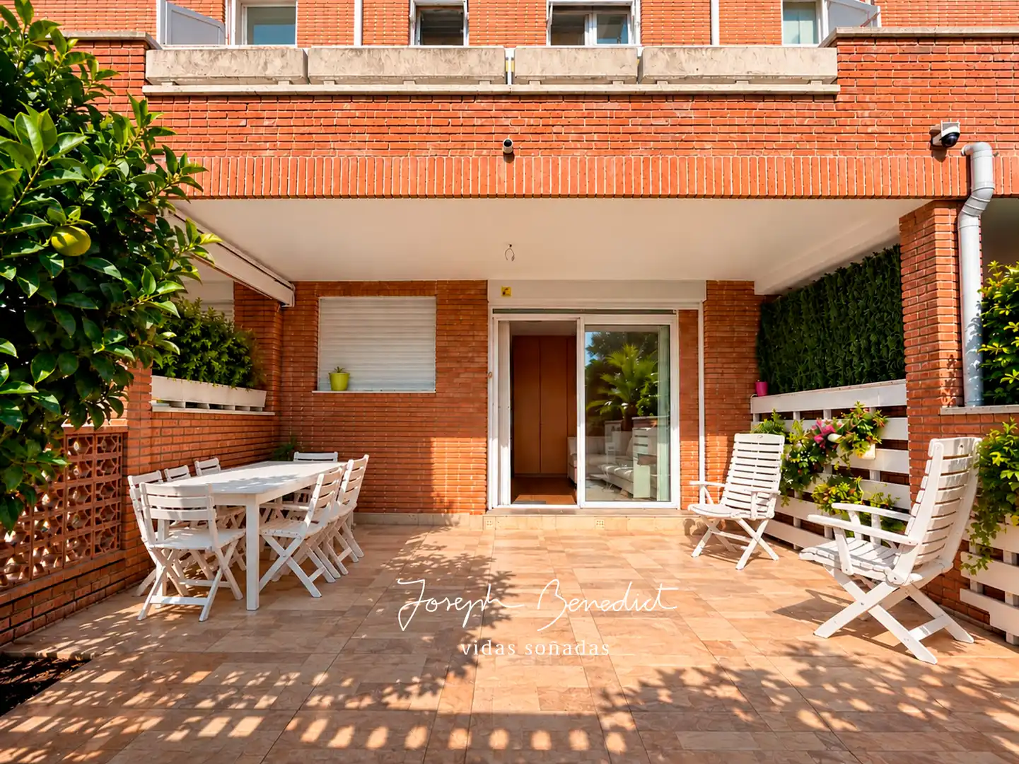 Terraza de Casa o chalet en venta en Castelldefels con Aire acondicionado, Calefacción y Jardín privado