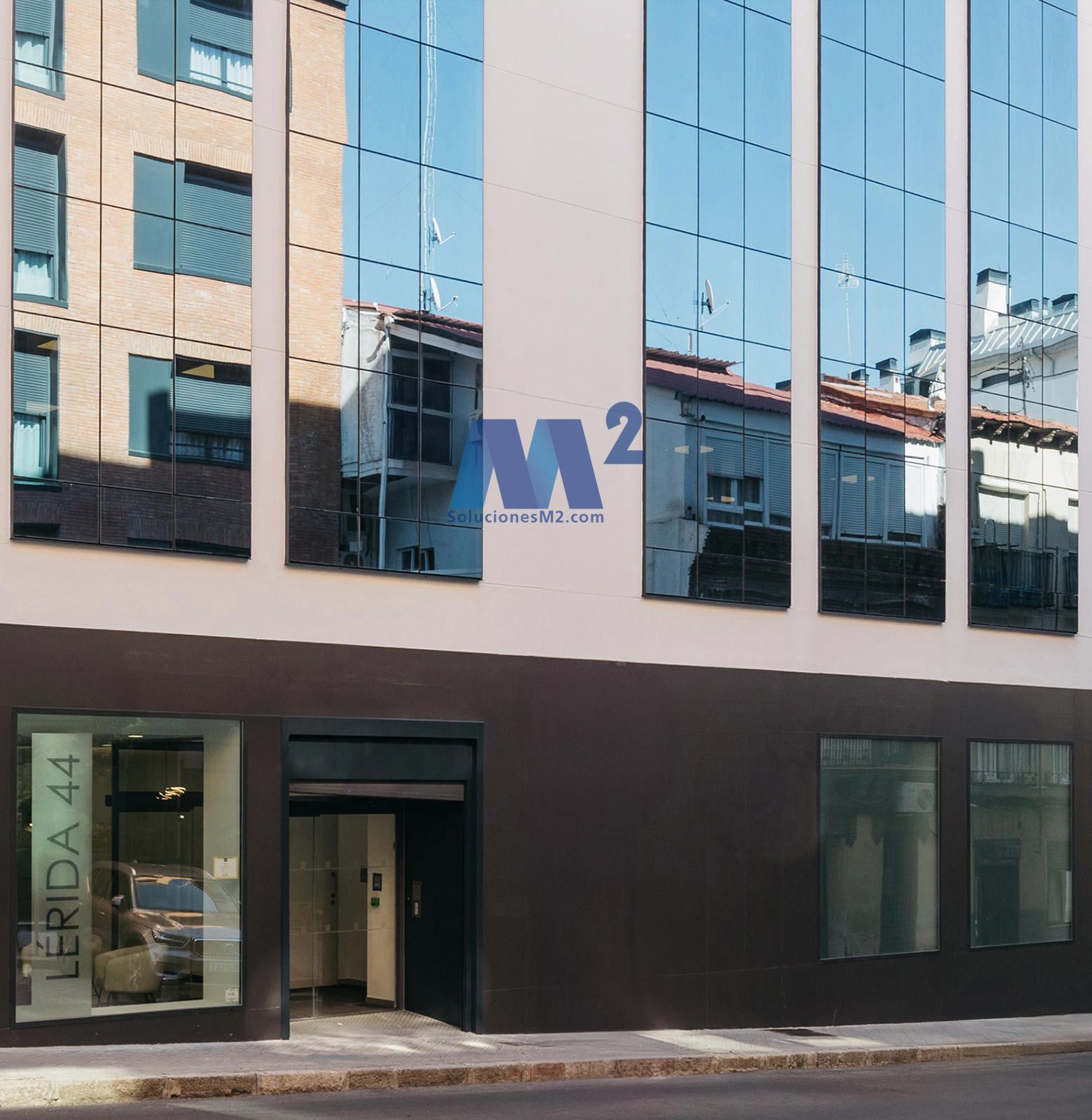 Vista exterior de Oficina de lloguer en  Madrid Capital