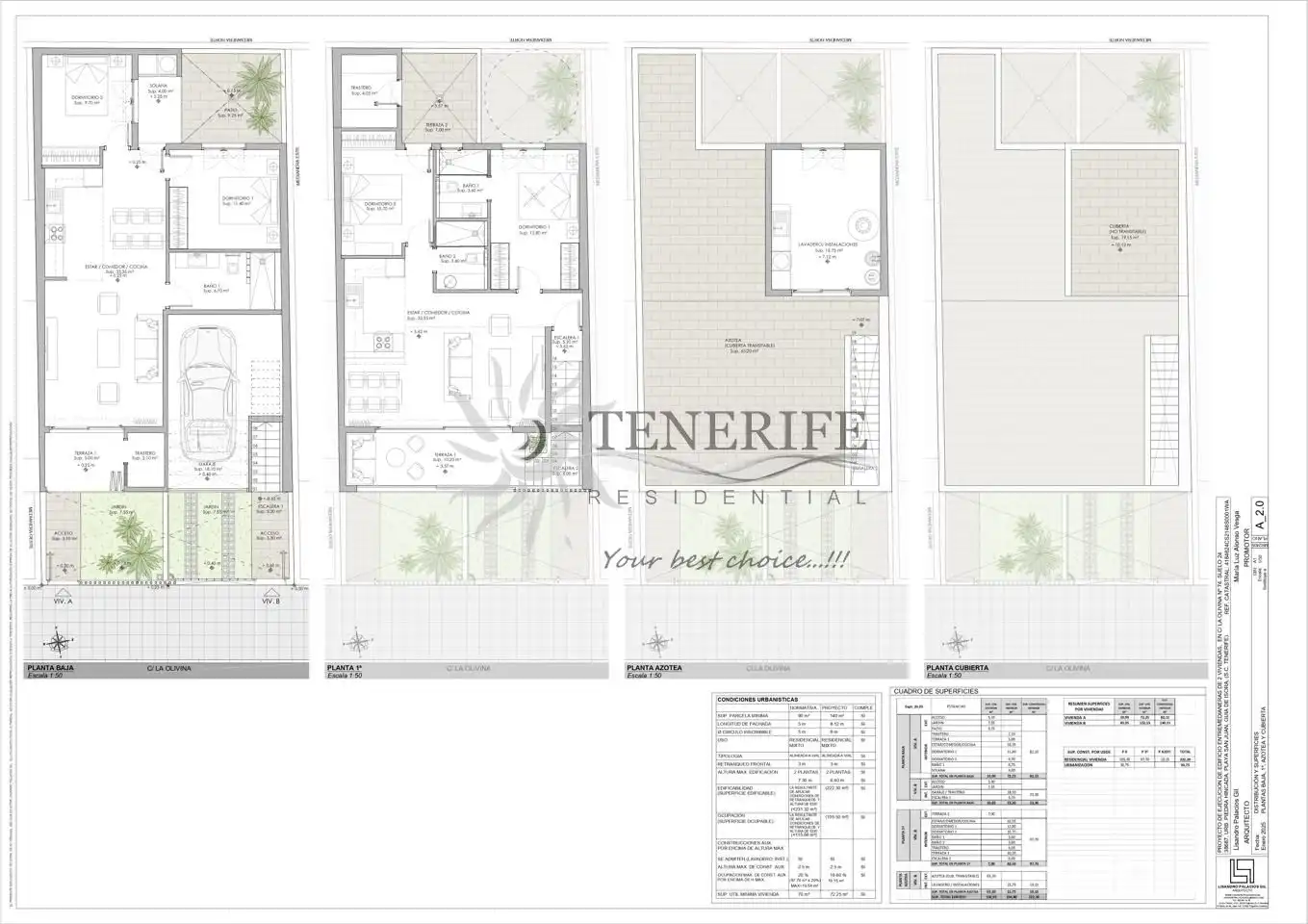Residencial en venta en Guía de Isora