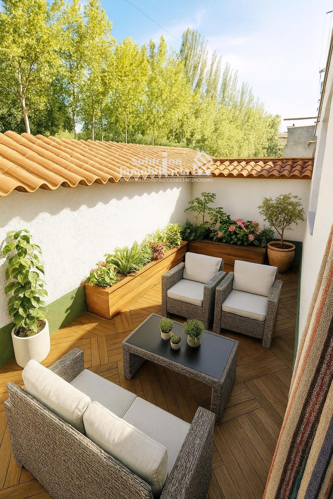 Terrace of Flat for sale in Salamanca Capital  with Heating, Terrace and Storage room