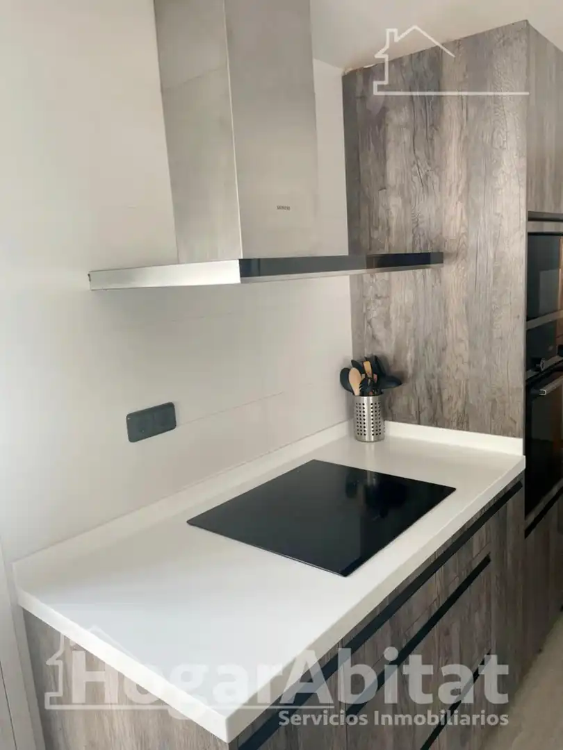 Cocina de Casa o chalet en venta en Chiva con Aire acondicionado, Calefacción y Jardín privado