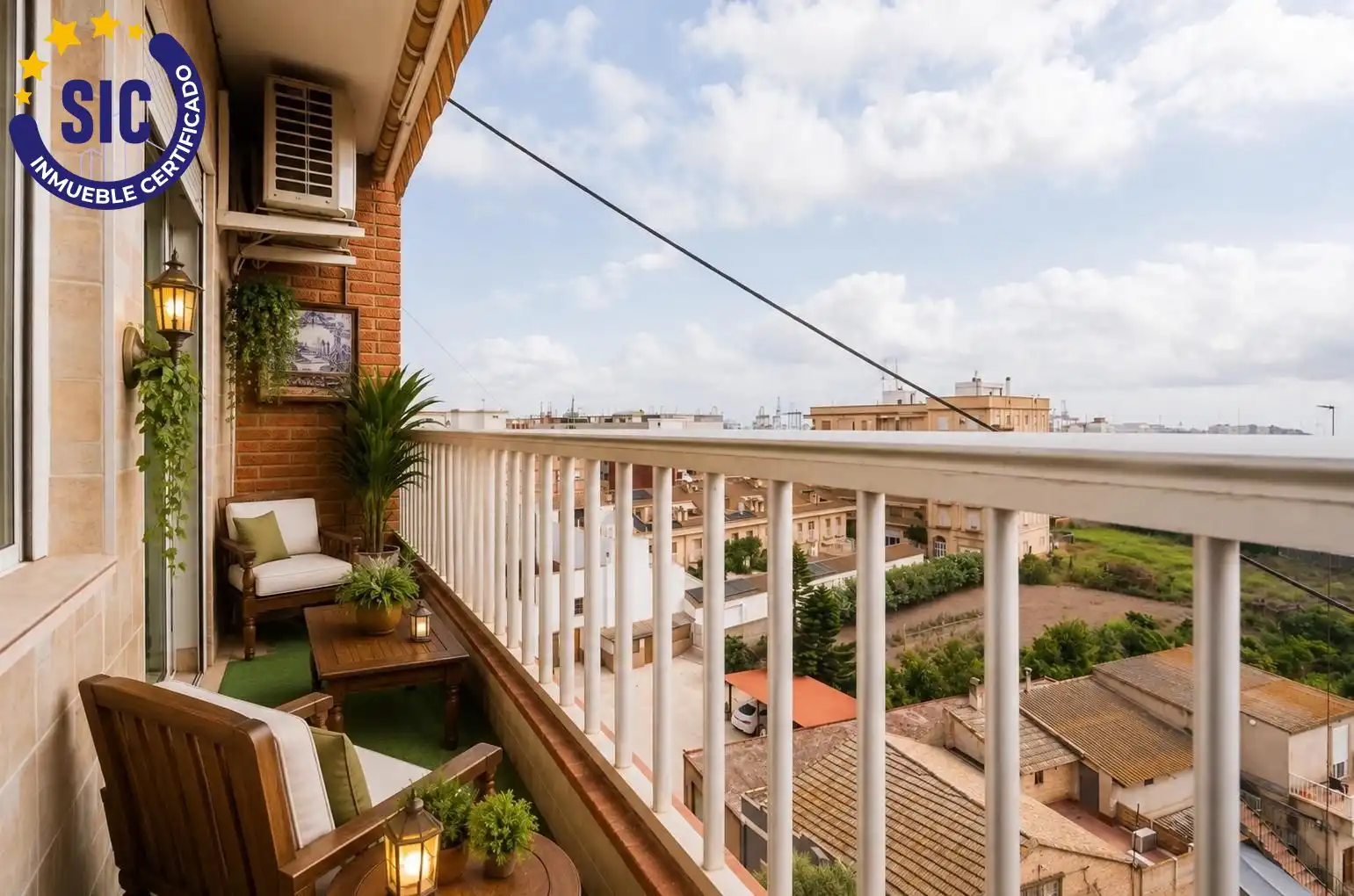 Terraza de Piso en venta en Valencia con Aire acondicionado, Calefacción y Parquet