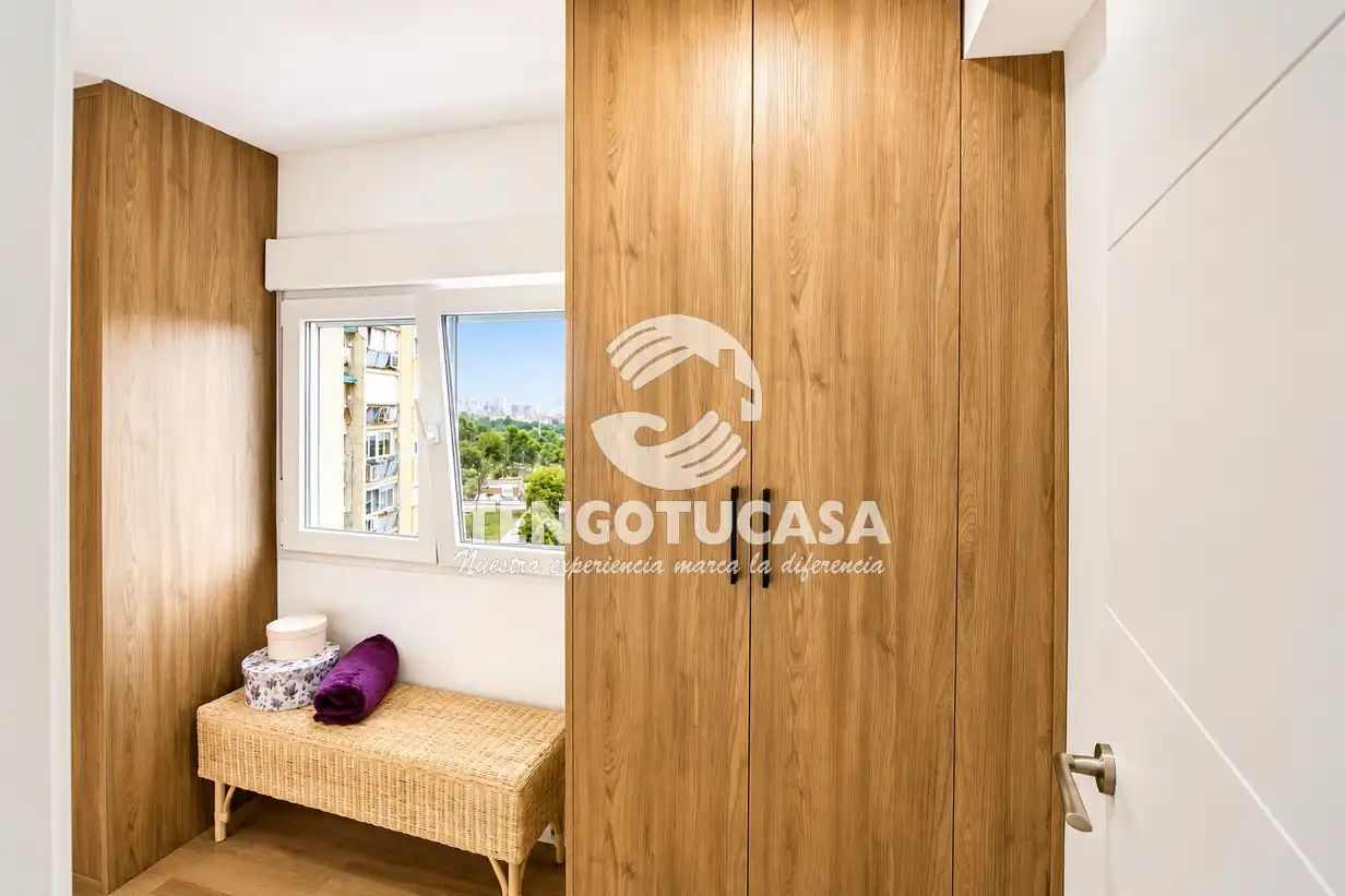 Schlafzimmer von Wohnung zum Verkauf in Madrid mit Klimaanlage, Heizung und Parkett