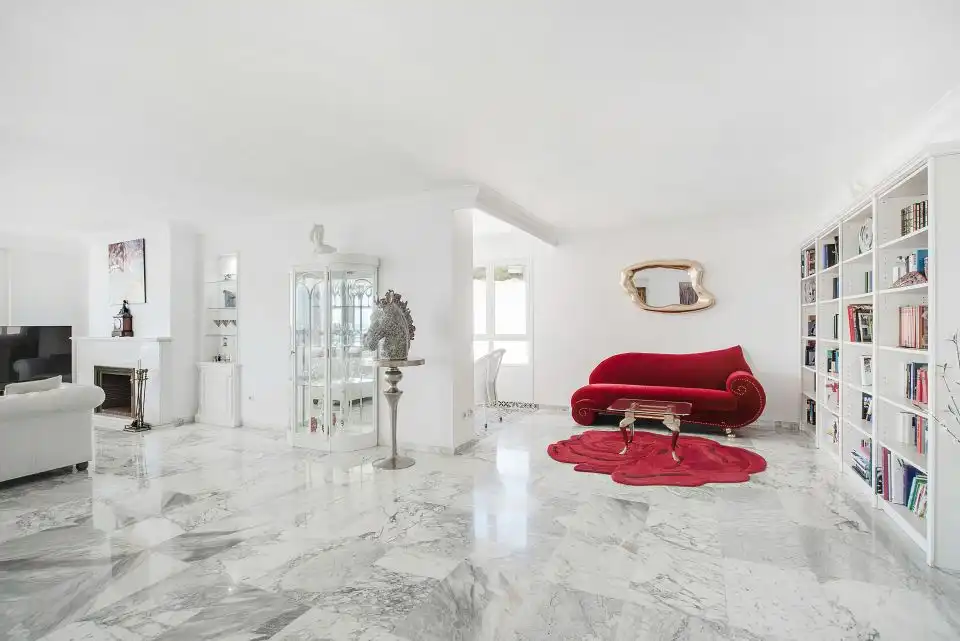 Sala de estar de Ático en venta en  Palma de Mallorca con Aire acondicionado, Calefacción y Terraza