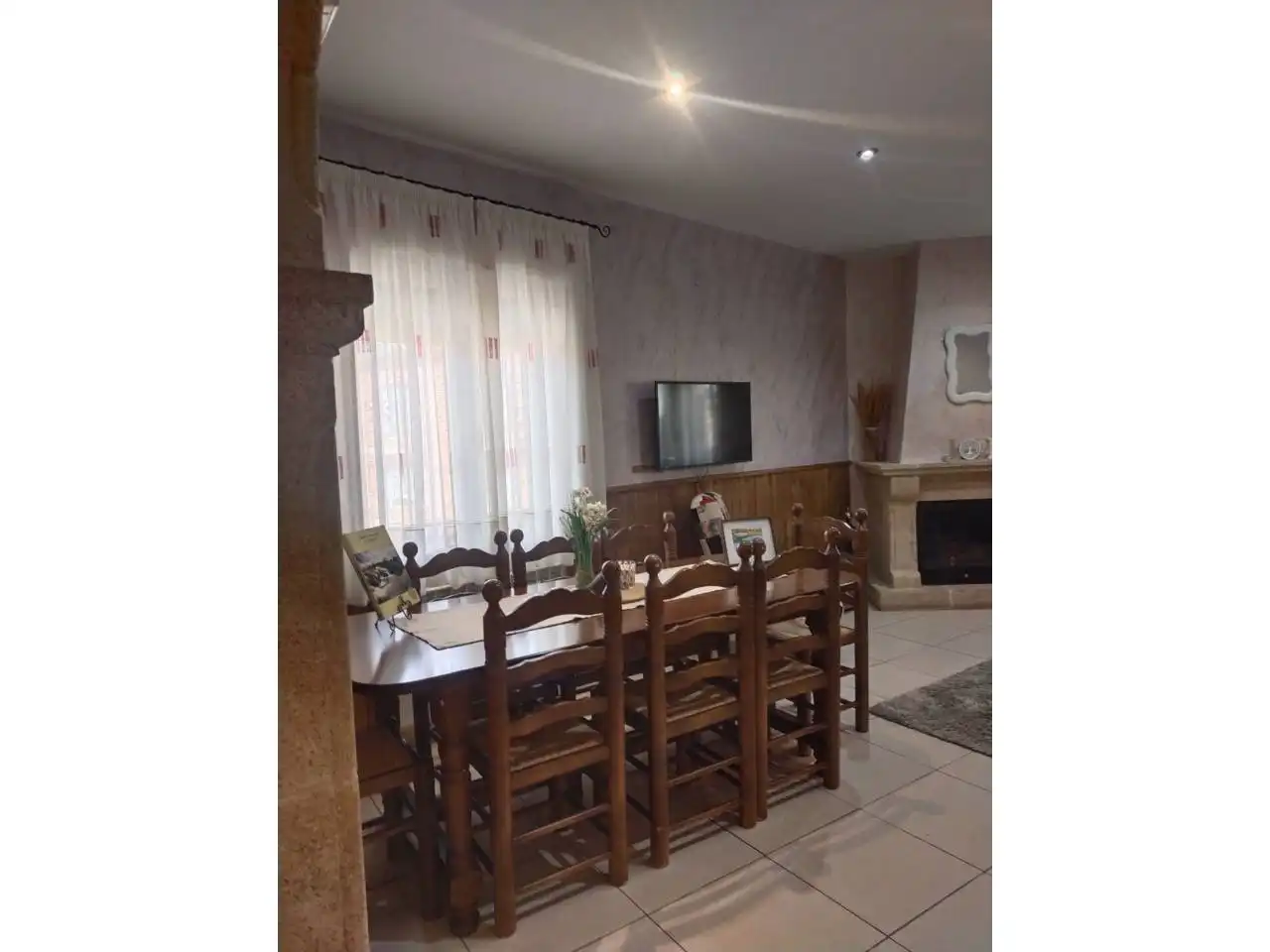 Comedor de Finca rústica en venta en Ruidera con Calefacción, Amueblado y Alarma