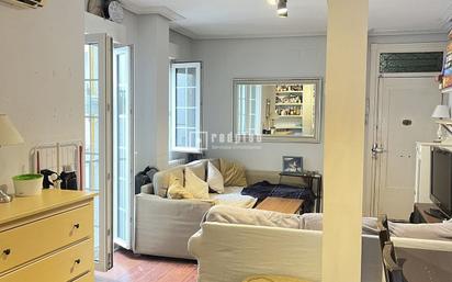 Living room of Flat for sale in  Madrid Capital  with Air Conditioner and Terrace