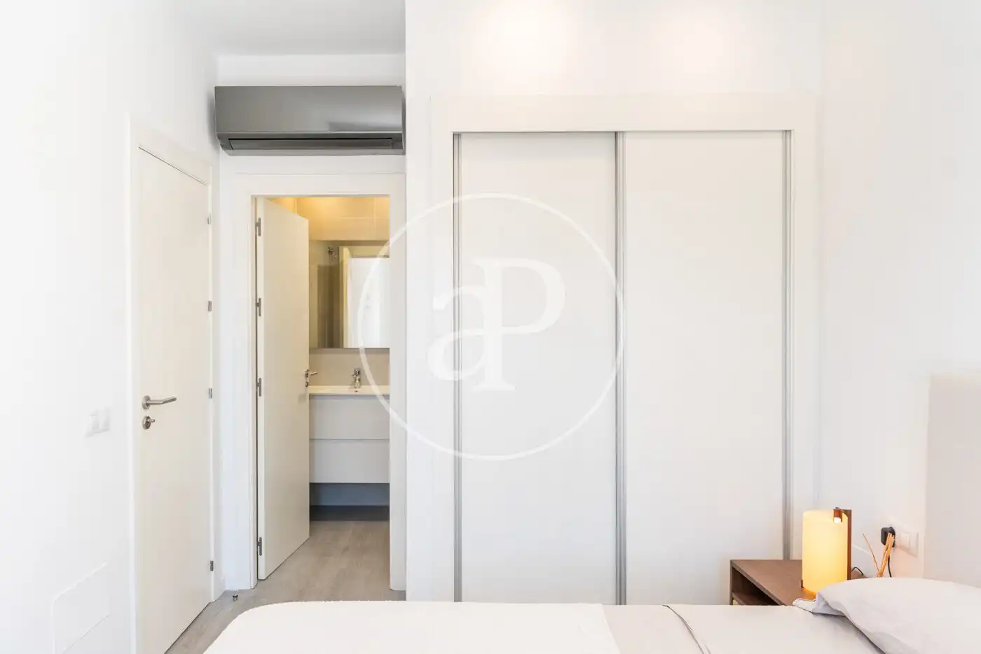 Schlafzimmer von Wohnung zum Verkauf in Manacor mit Klimaanlage, Heizung und Privatgarten