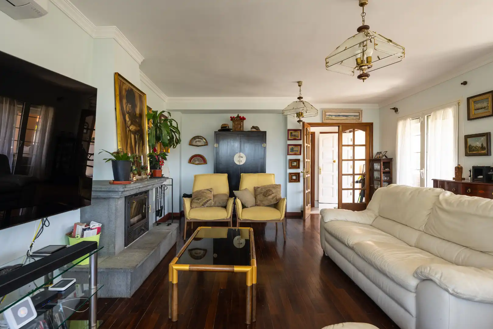 Living room of Houses for sale in Santa Brígida  with Air Conditioner, Heating and Private garden