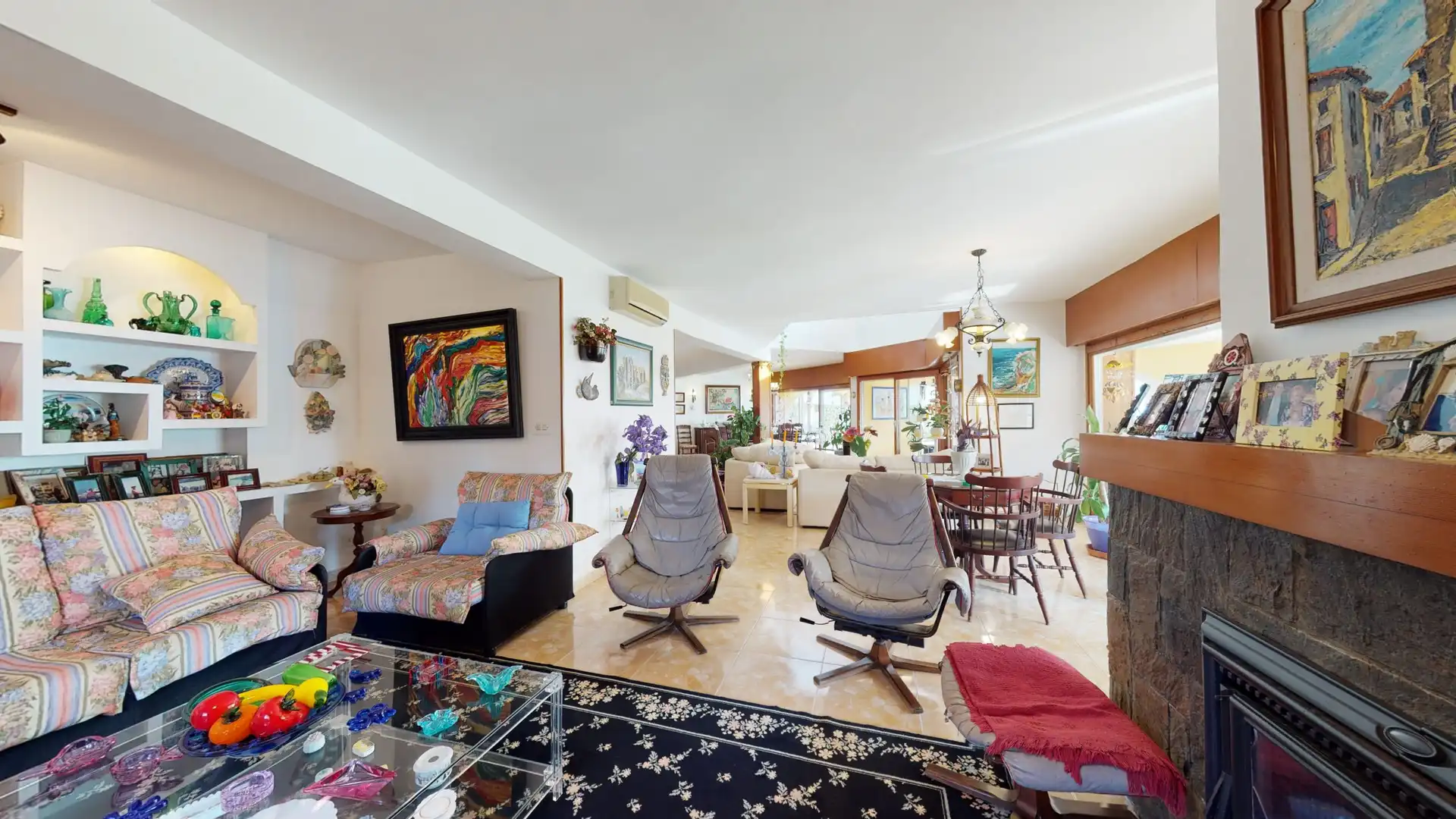 Sala d'estar de Casa o xalet en venda en Orihuela amb Jardí privat