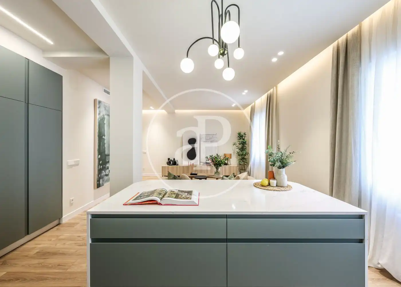 Küche von Wohnung zum Verkauf in Madrid mit Klimaanlage, Heizung und Möbliert