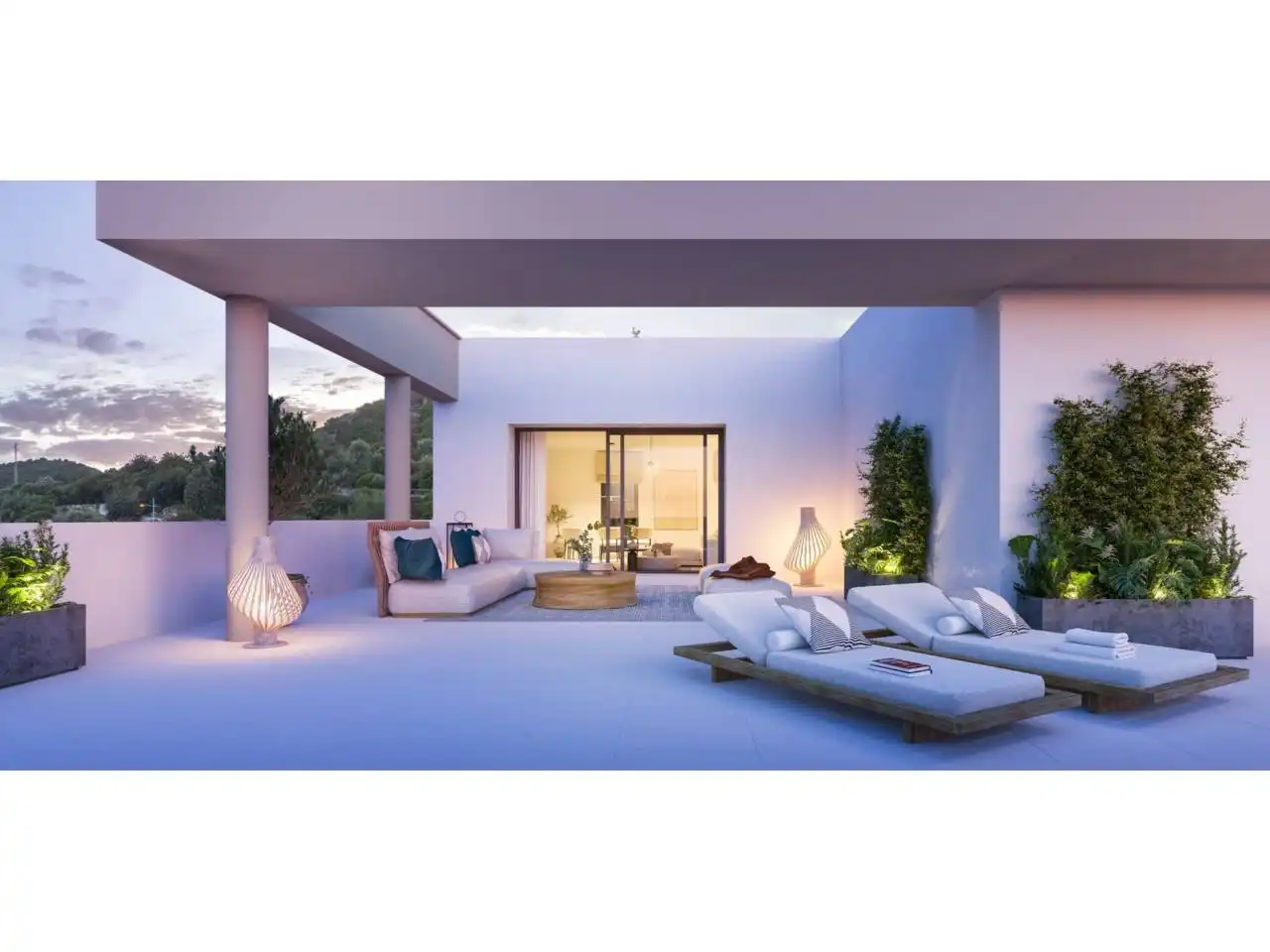Terraza de Apartamento en venta en Estepona con Aire acondicionado, Calefacción y Terraza