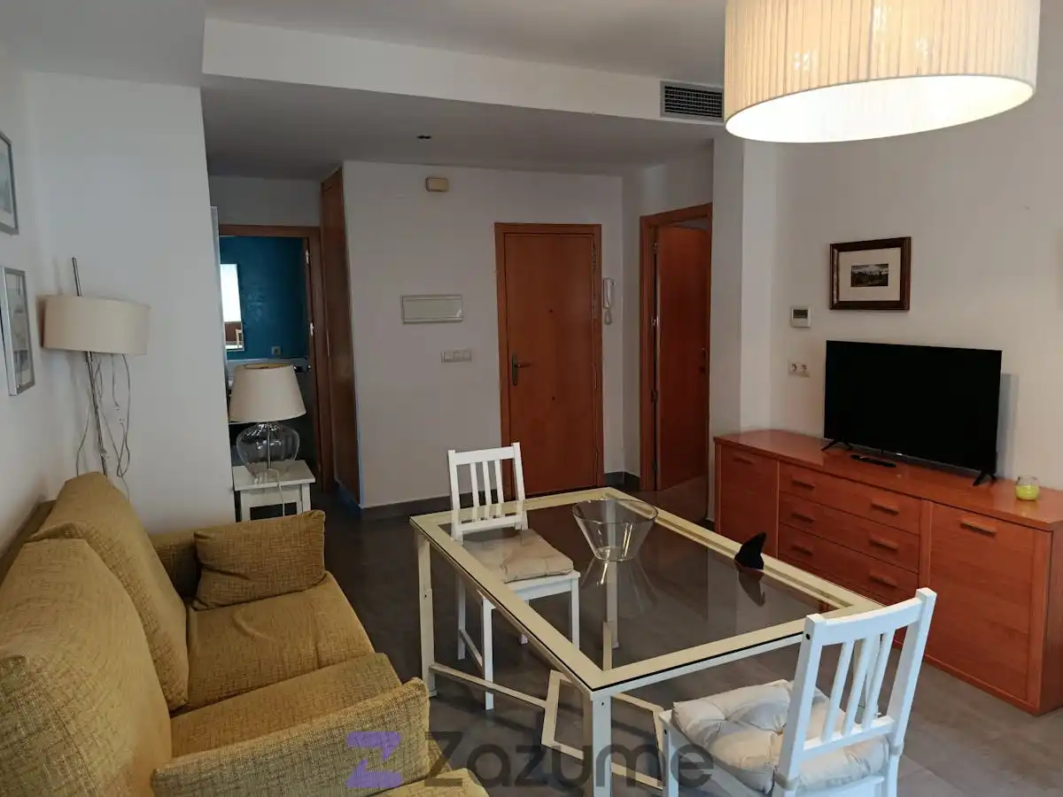 Sala d'estar de Apartament de lloguer en Sevilla amb Aire condicionat, Calefacció i Moblat