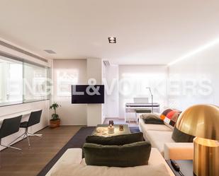 Living room of Apartment to rent in  Valencia Capital  with Air Conditioner and Balcony