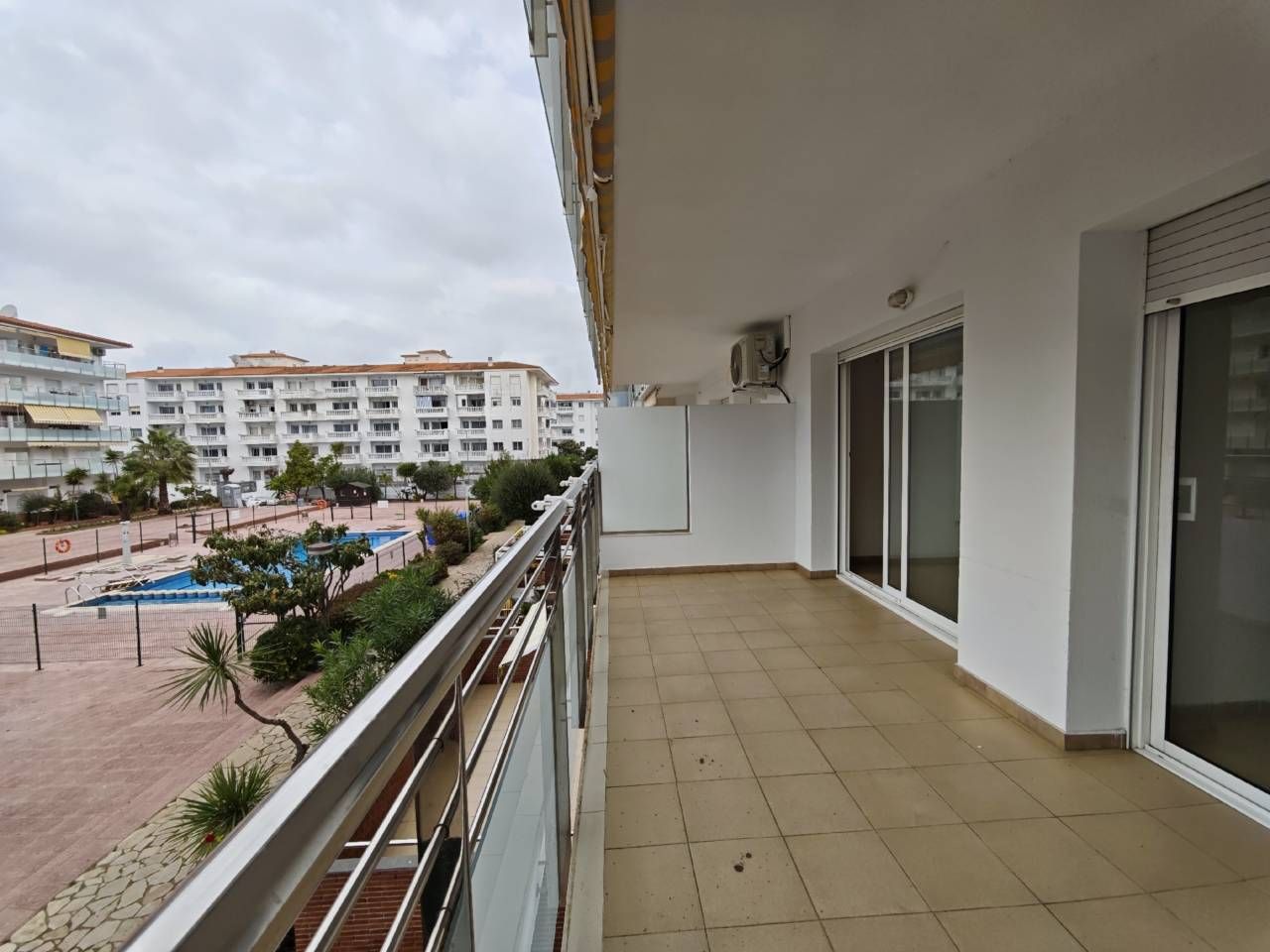 Balcony of Flat for sale in Blanes  with Terrace and Community pool