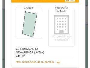 Terreno residencial en Venta en Navaluenga