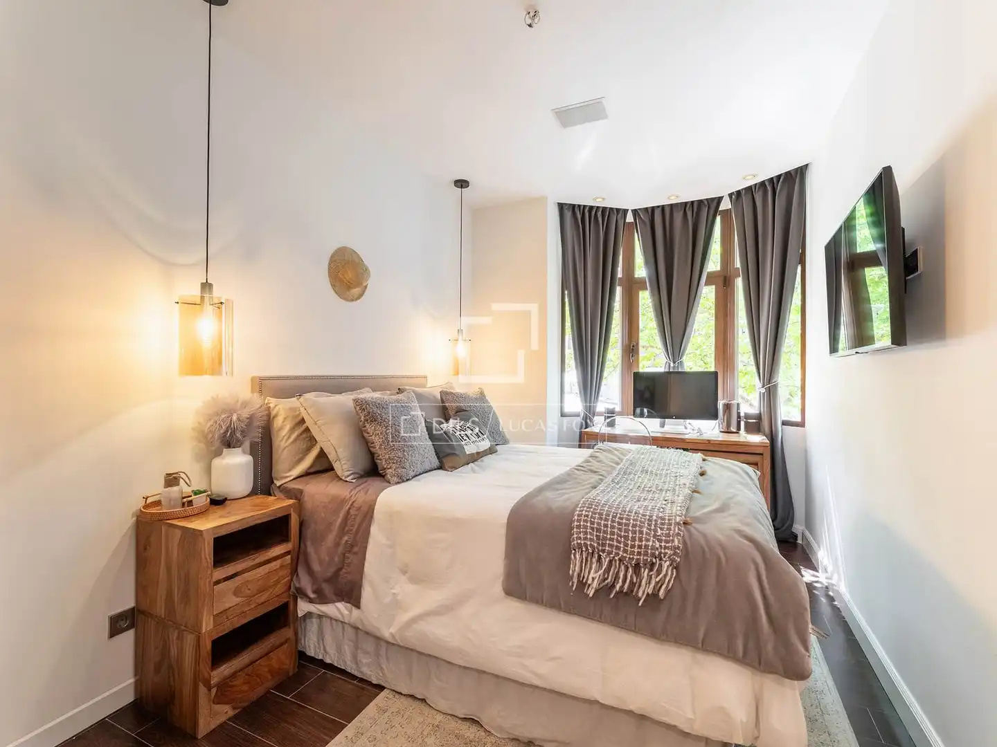 Habitación de Casa o chalet en venta en Las Rozas de Madrid con Aire acondicionado, Calefacción y Jardín privado