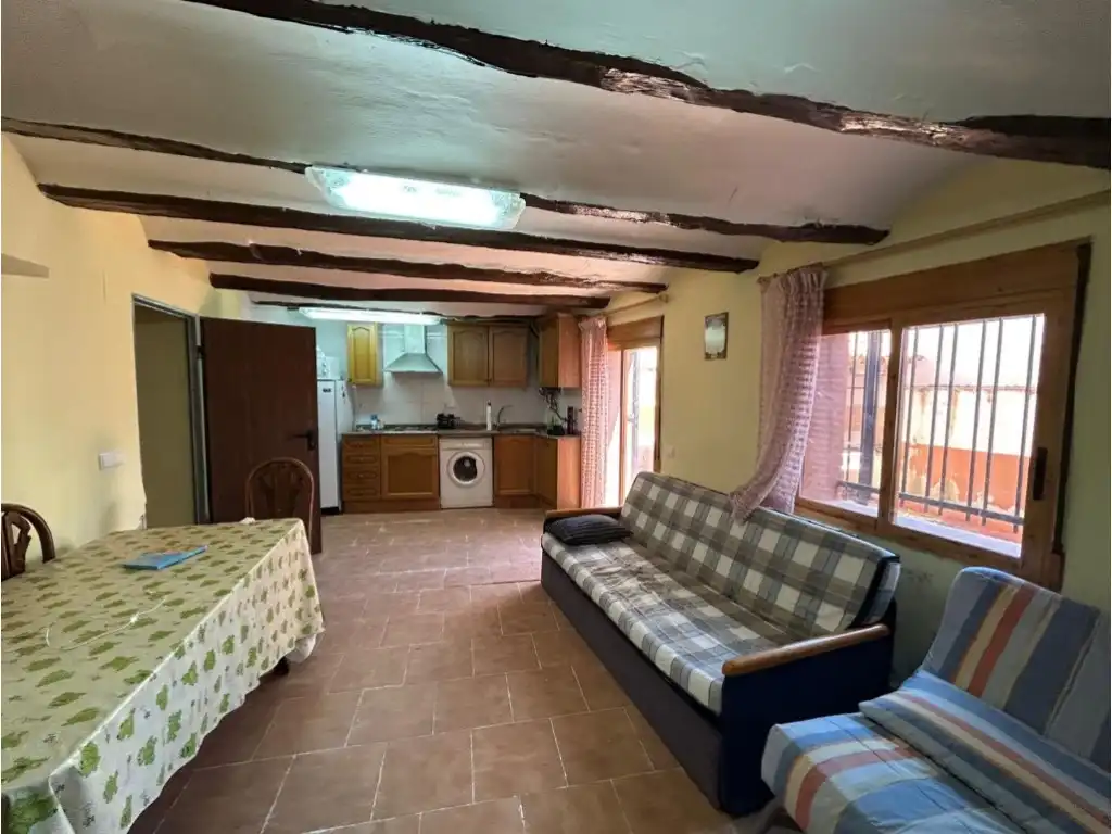 Sala de estar de Casa o chalet en venta en El Pobo con Terraza